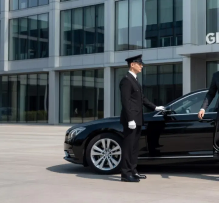 Executive car ready for corporate and business travel